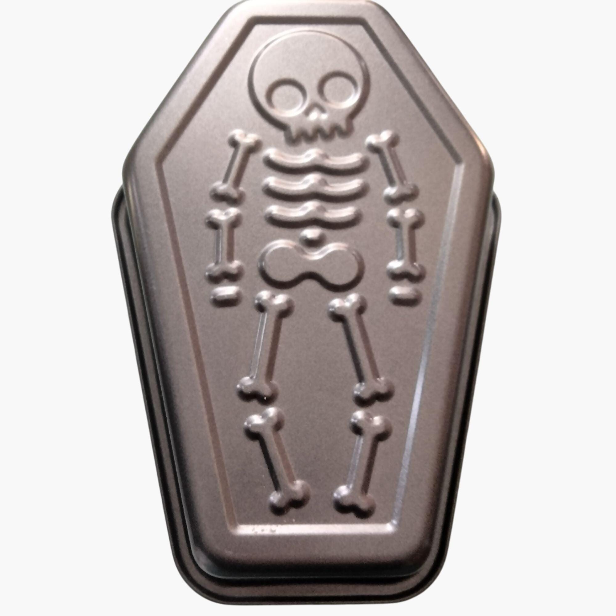 Wilton Skeleton Coffin Cake Pan Coffin Cake Pan