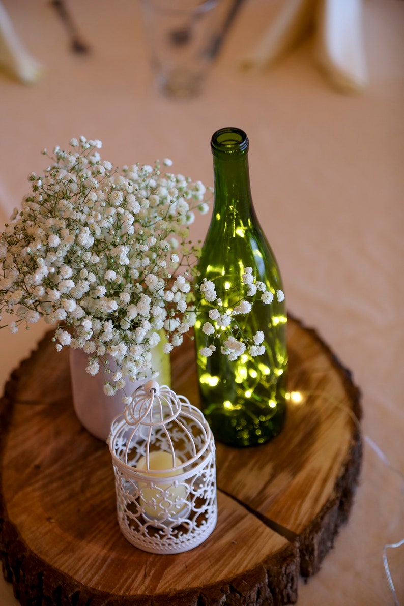 Lighted Wine Bottle Lamps image 3