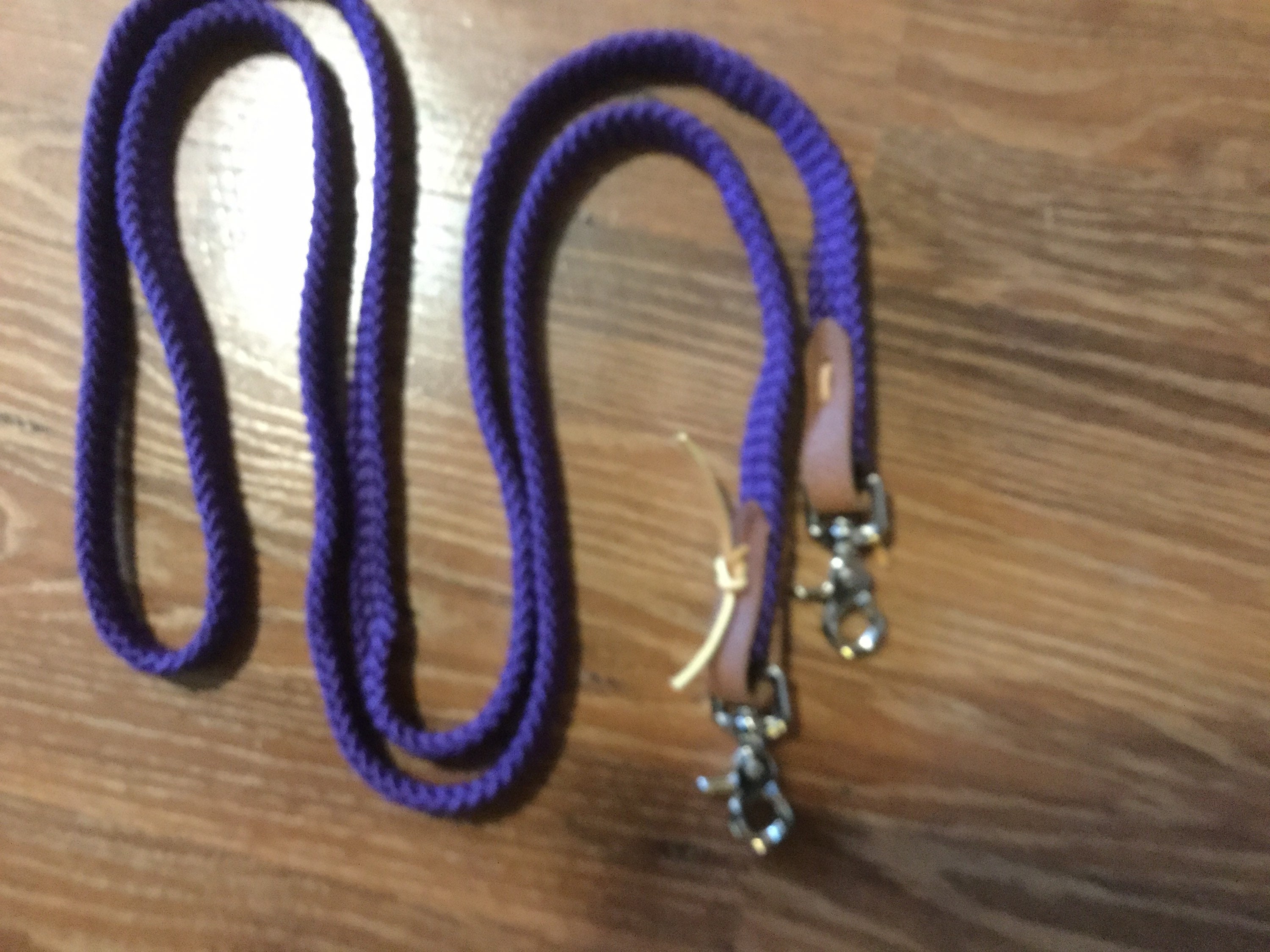 Flat braid rein 8’ 10’ various colors