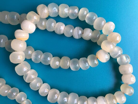 Vintage Translucent Onyx Beaded Necklace