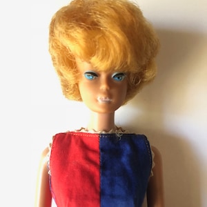 Vintage 1960&#39;s Barbie Bubble Cut Midge Doll With Original Clothing