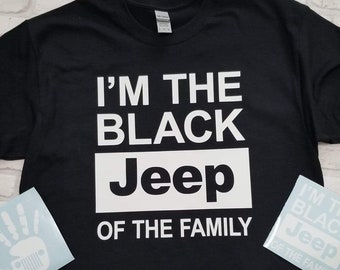 Im The Black Jeep of The Family Short-Sleeve Tshirts Baby Boys