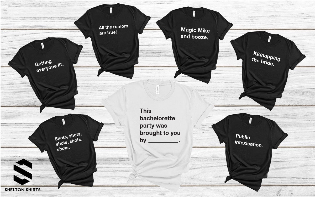 black theme t shirts