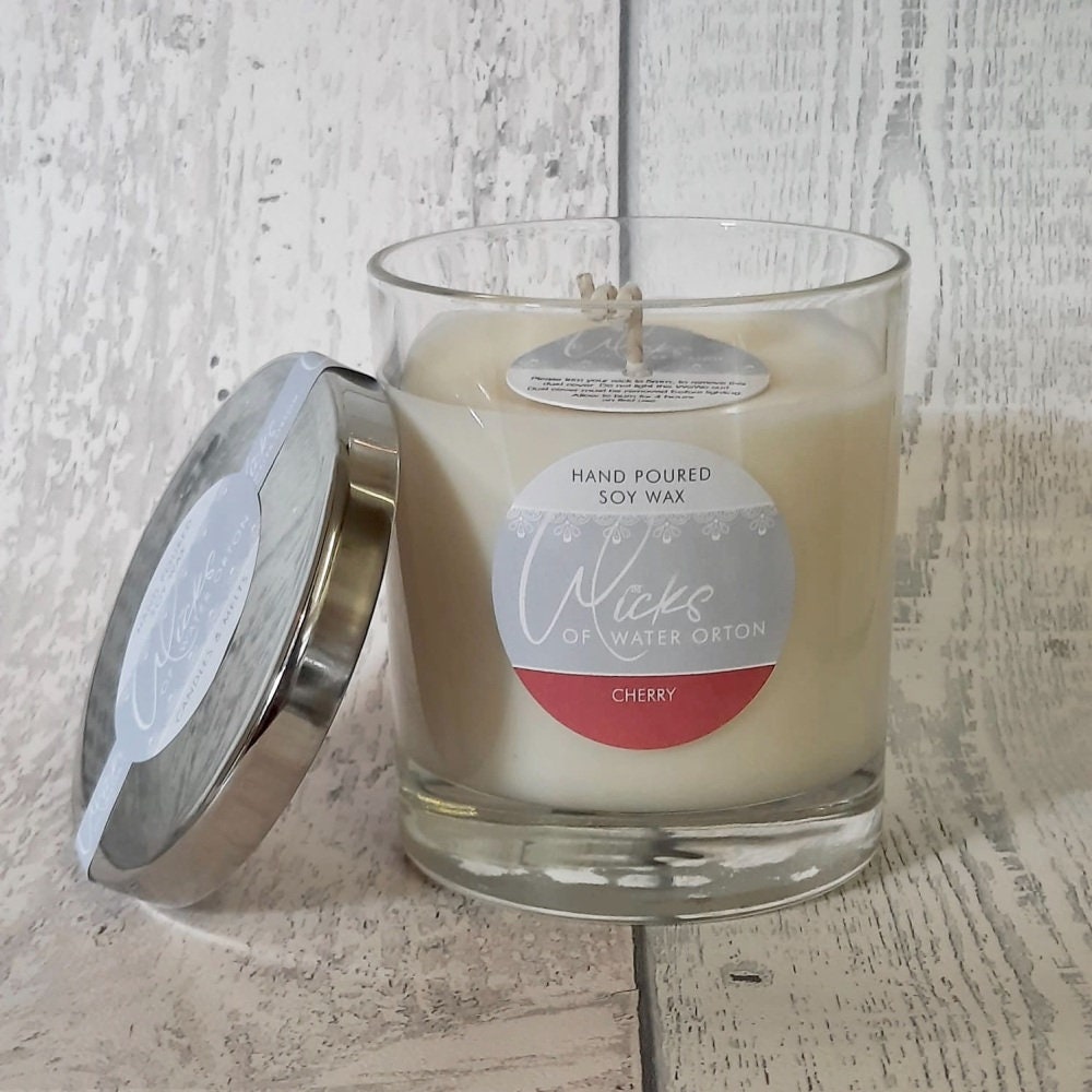 Natural Soy Wax Scented Candle 200g Ecofriendly and Vegan Etsy UK
