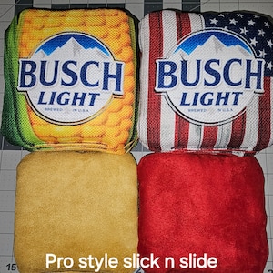 Busch light cornhole bags Set of 8