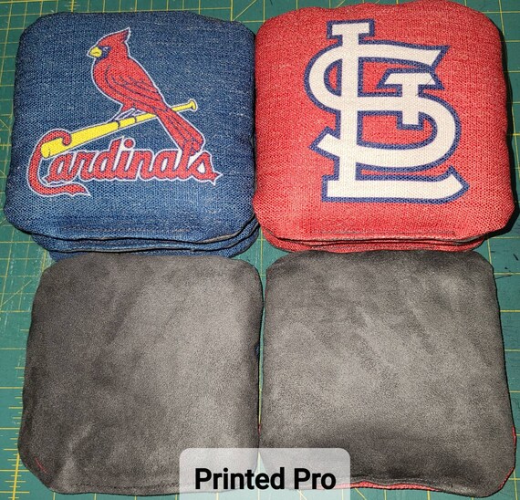 St Louis Blues/ Cardinals Cornholeset Cornhole Set Baggo 