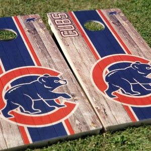 Chicago cubs Cornhole set, bags