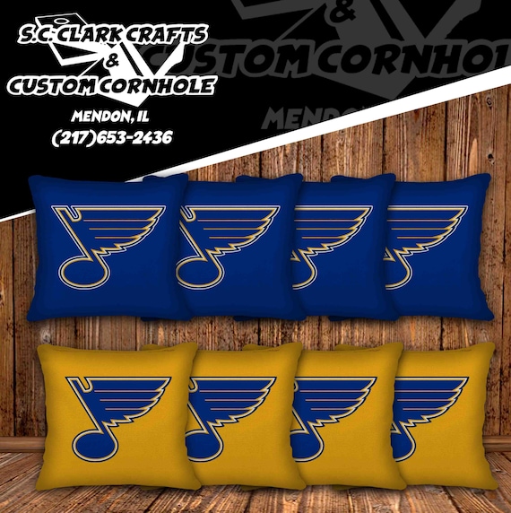 Blues Cornhole Bags 