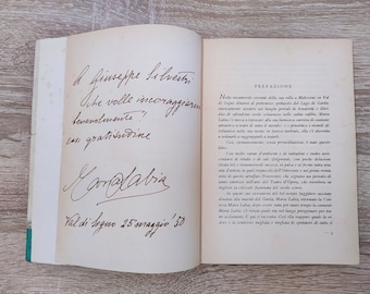 Maria Labia. Looking back: What an effort!;Autographed copy with dedication.