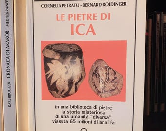 Cornelia Petratu - Bernard Roidinger. THE STONES of ICA. In a library of stones the mysterious story of a "different" humanity...