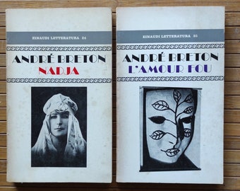Andre Breton. Einaudi Literature n.24 + n.35 - First Edition