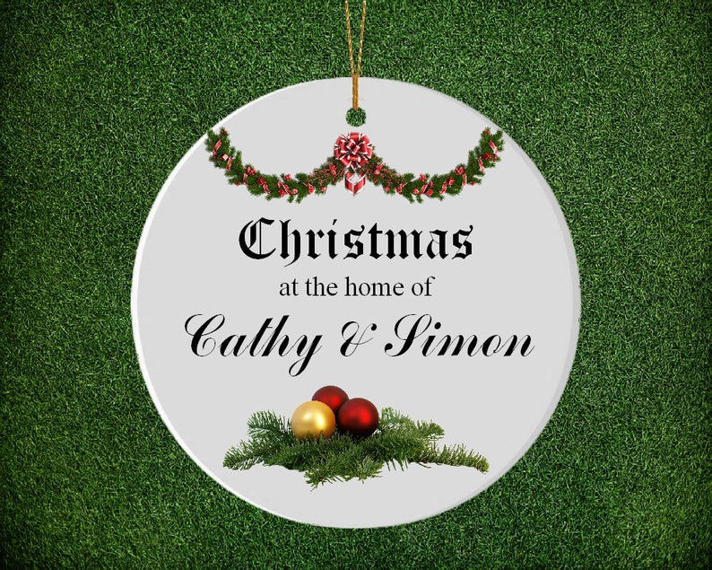 Tree ornament Ceramic ornament Christmas decoration Tree decoration Ceramic gift Hanging orament