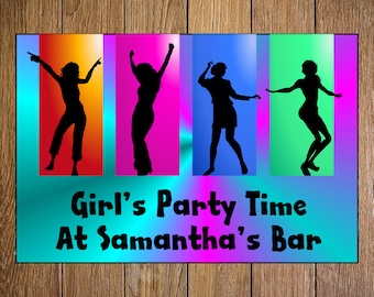 Bar sign, Indoor sign, Metal wall sign, Aluminium plate, Hanging plate, Adhesive sign
