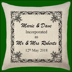 Cushion cover, Cushion case, Pillow cover, Pillow case, Personalised