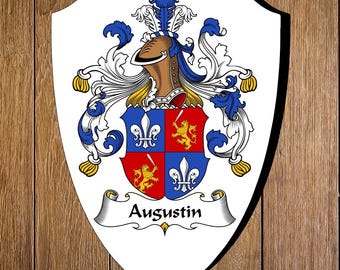 Coat of Arms, Family Crest, Shield Plaque, Heraldic, Armorial