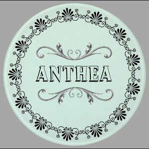 Personalised coaster, Coaster with name, Glass coaster, Personalised gift, Coaster,