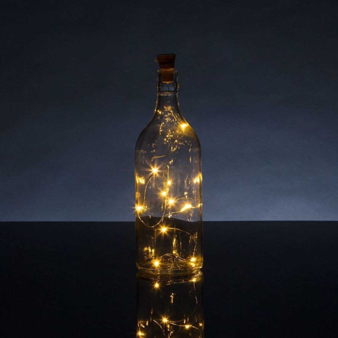 DIY Wine Bottle LED Lights Nightlight cool White Warm White Etsy