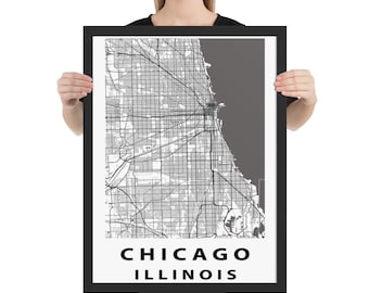 Chicago Framed photo paper poster