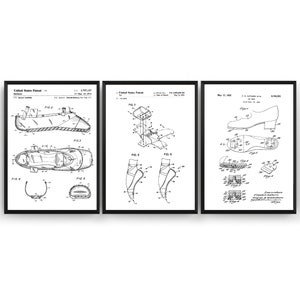 May include: Three black and white patent drawings for a shoe design. The first drawing shows a side view of a shoe with a pointed toe and a heel. The second drawing shows a close-up of the shoe's heel. The third drawing shows a side view of a shoe with a rounded toe and a heel.