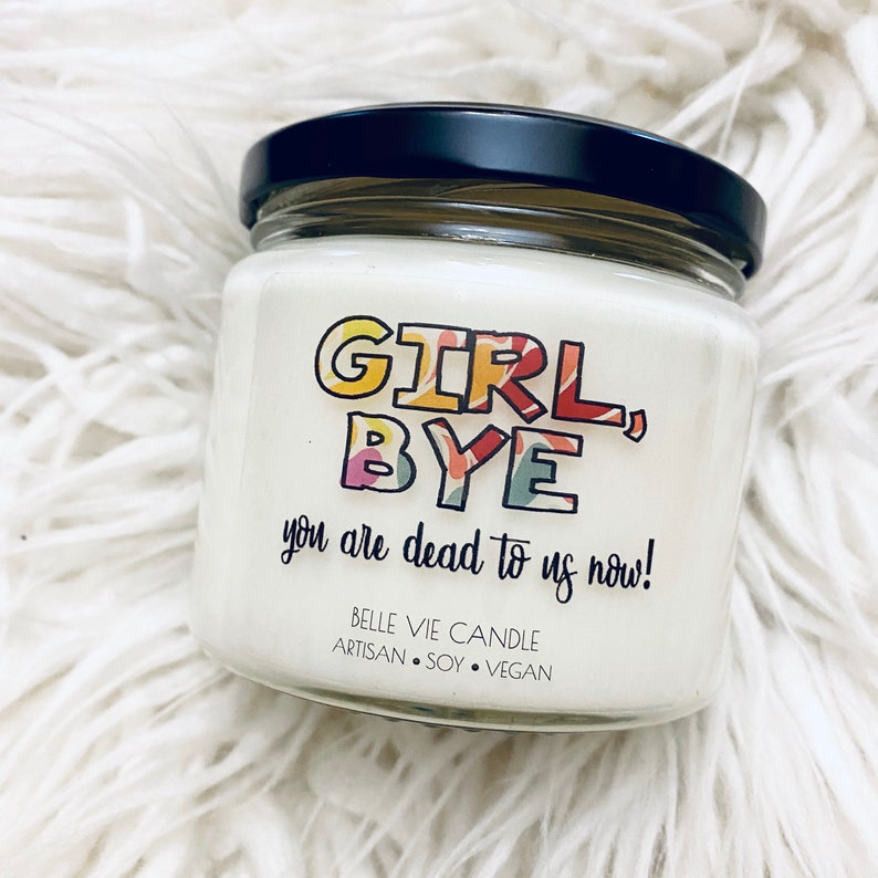 GIRL BYE Candle New Job Candle Promotion Gifts New Job Candle Etsy