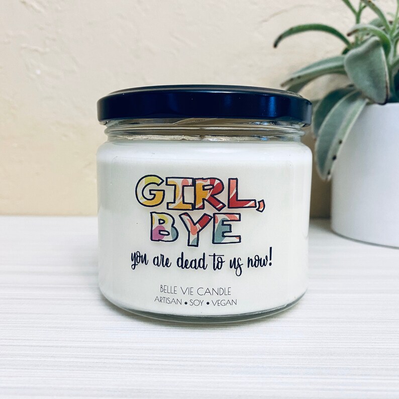 GIRL BYE Candle New Job Candle Promotion Gifts New Job Candle Etsy