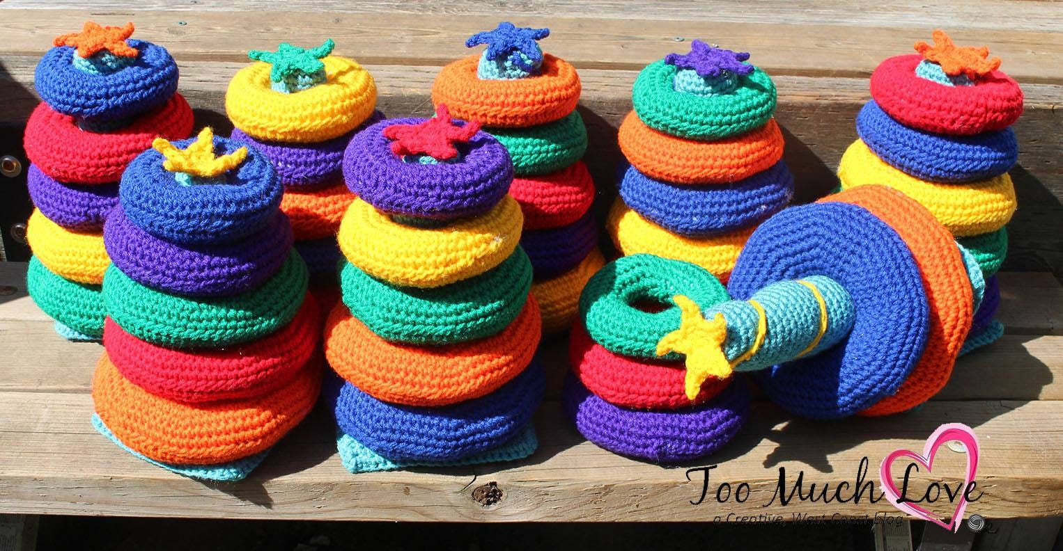 Stacking Ring Toy Crochet PATTERN PDF Etsy
