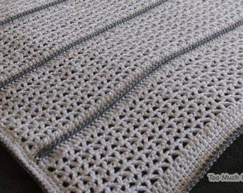 Kerrisdale Baby Blanket PATTERN (Crochet)