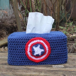 Crochet Tissue Box Cover - Base & Variations PATTERN