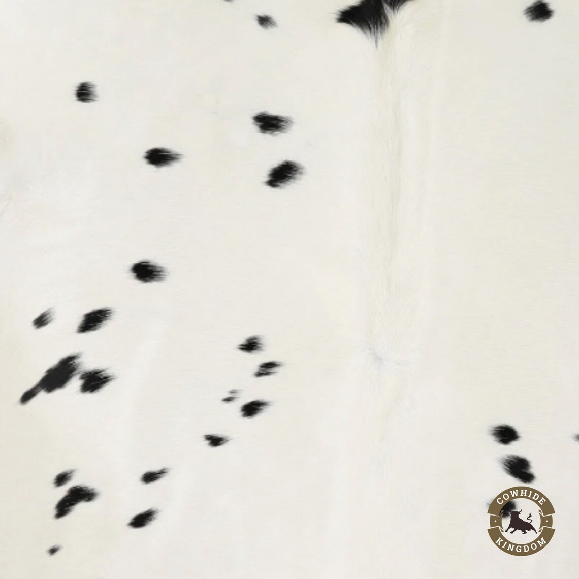 Original Black and White Cowhide Rug Cow Skin Rug Natural Etsy