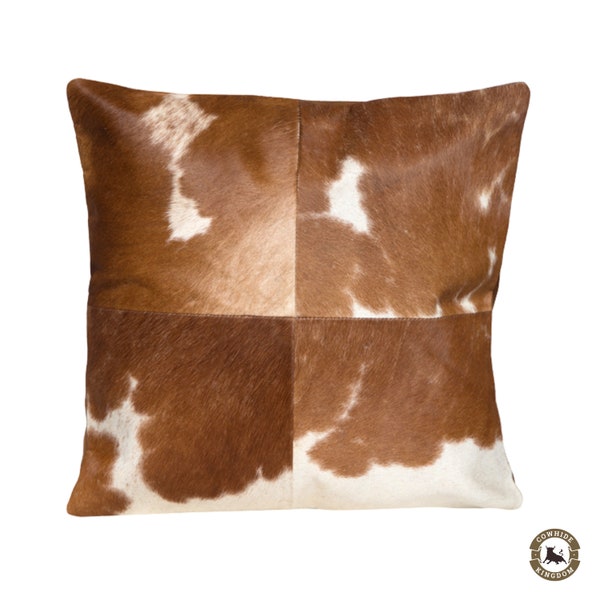 Cowhide Pillow Etsy