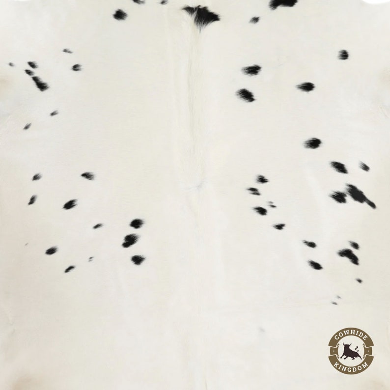 Original Black and White Cowhide Rug Cow Skin Rug Natural Etsy