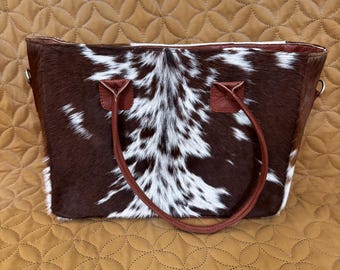 Rustikale Rindsleder Schulter Tasche | Haarschmuck auf Taufbeutel | Handgefertigte Leder Geldbörse | Western Arbeitstasche | Geschenk bereit Zubehör