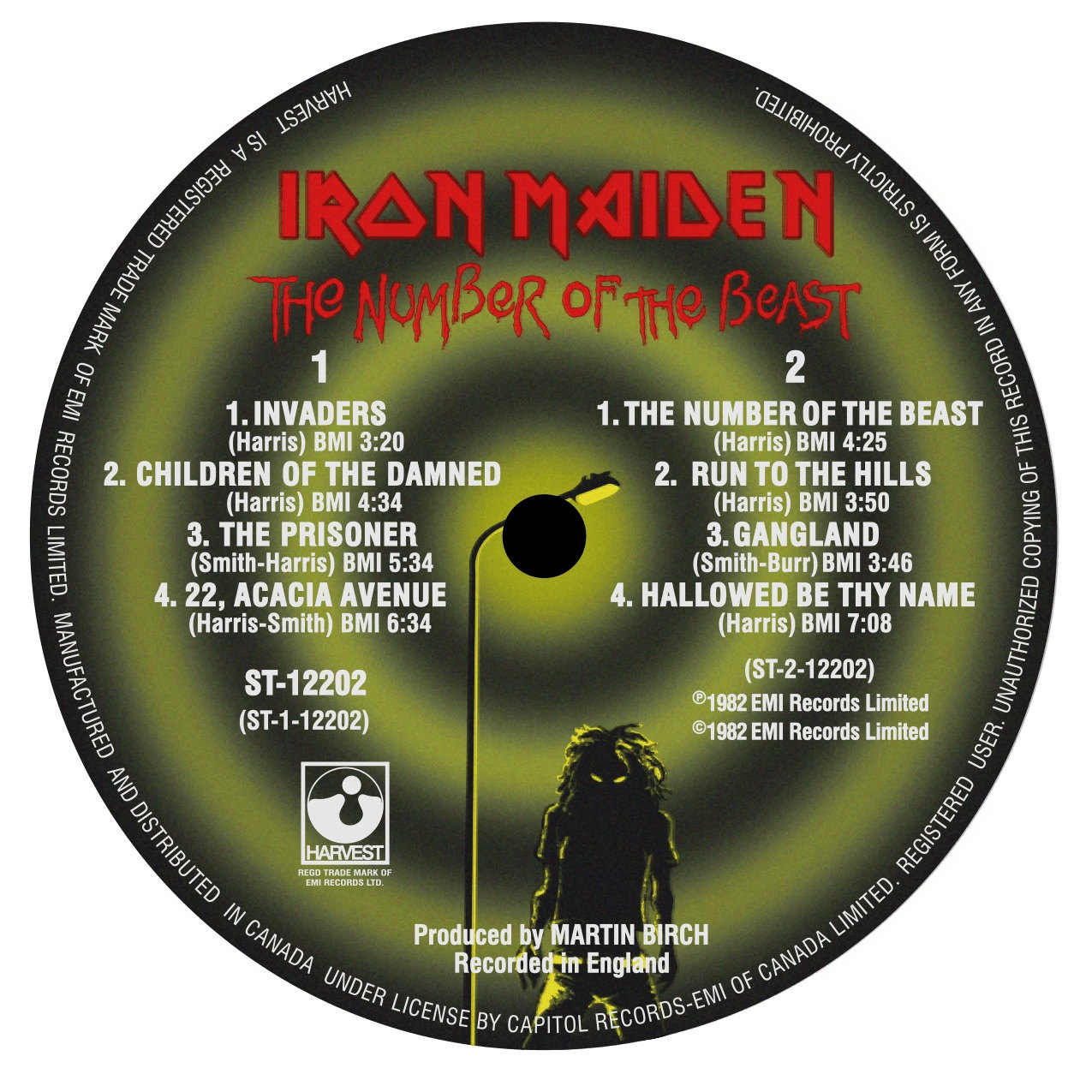 Iron Maiden – Demonstration Record – Vinyl (Clear, LP