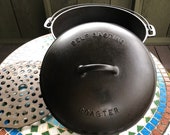 Very Rare Vintage Wardway Wagner No 10 Dutch Oven Self Basting Roaster