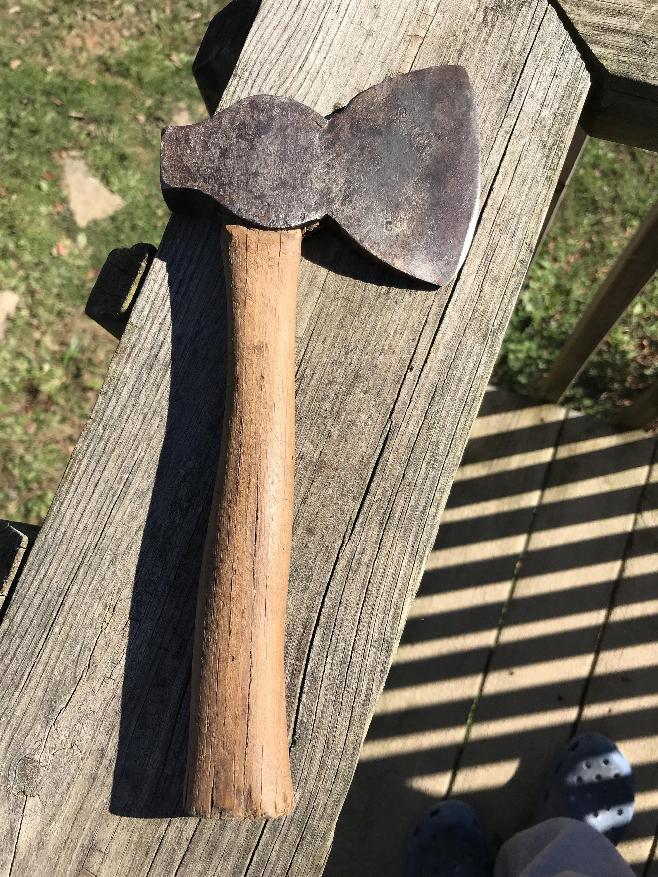 Antique Collins Broadhead Hewing Hatchet Etsy