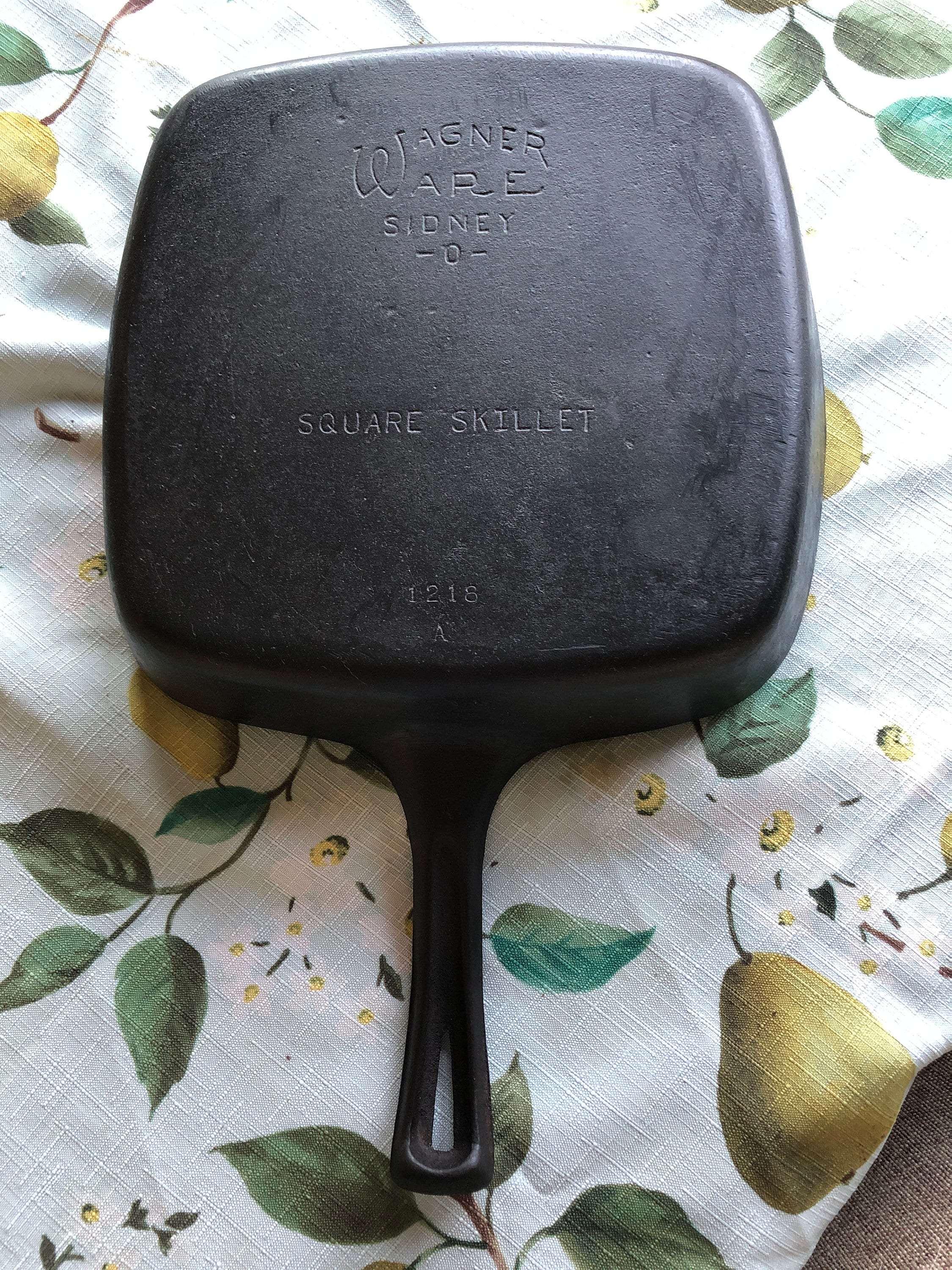 Wagner Ware Sidney O Square Skillet 1218B 