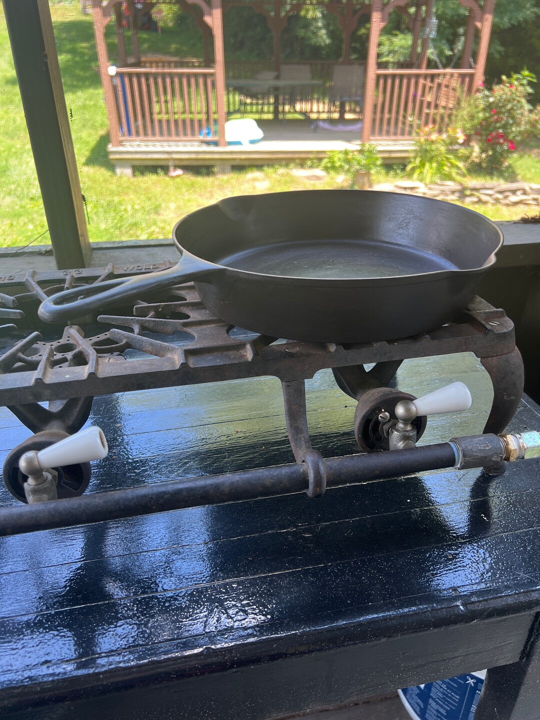 Reduced Very Rare Antique Marion Cast Iron 9 Skilletghost Etsy