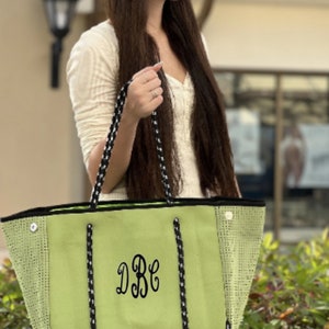 Neoprene Tote Bag by Touch of South. Beach Bag, Gym Bag, Yoga, Tennis, Tote Bag Carry All