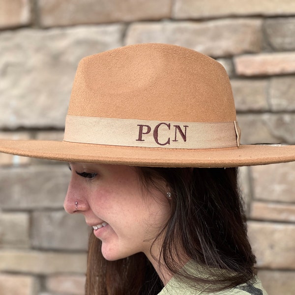 Stiff Wide Brim Hat Etsy