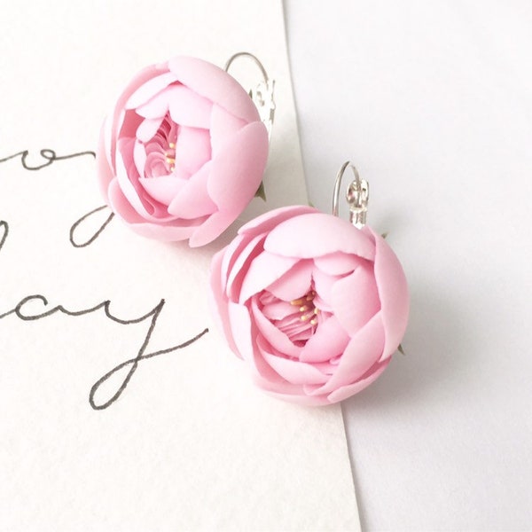 Theresa Earrings in Peony main image 0