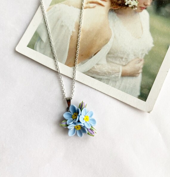 forget me not blue bridesmaid dress Forget Me Not