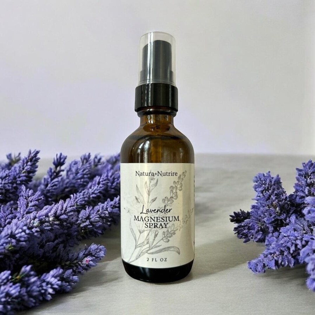 Magnesium Spray Handmade Natural Muscle Relief & Hydrating Body Mist ...