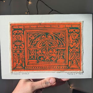 credence! woodcut print