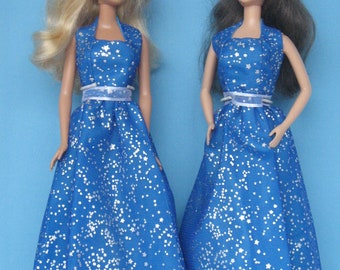 barbie with blue dress