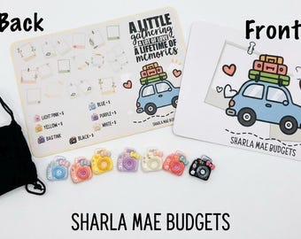 A Little Gathering Savings Challenge | Interactive Camera Charm & Scratch-Off