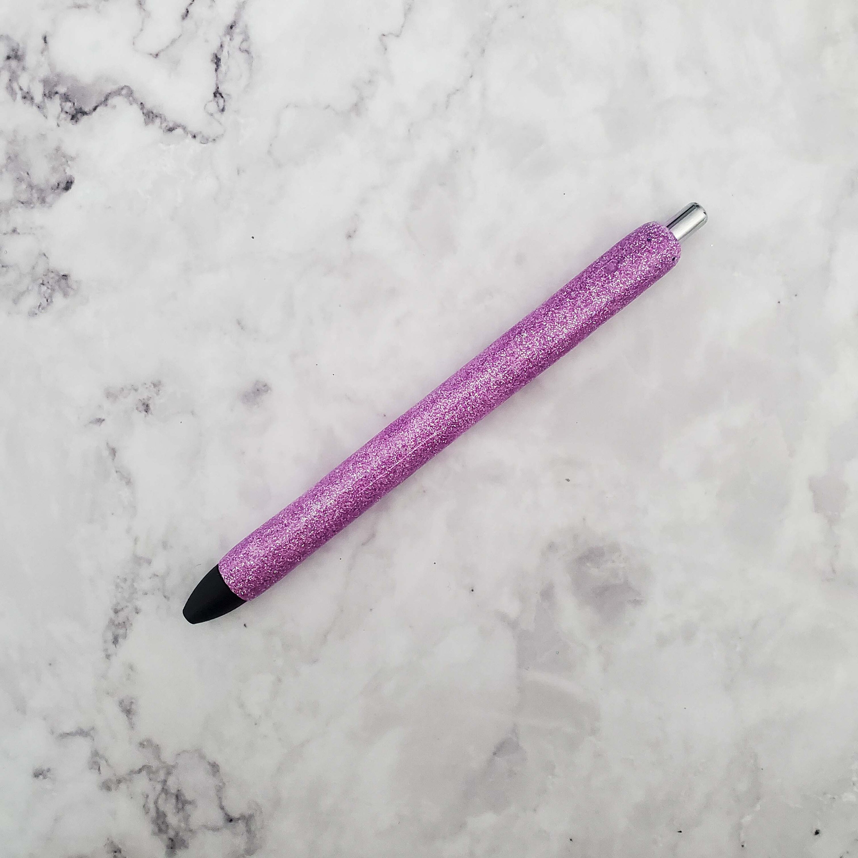 Lavender Purple Glitter Pens Personalized Glitter Pens Etsy