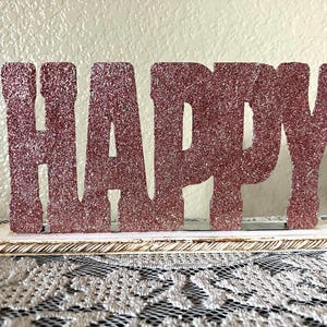 Letrero para decoración de dormitorio, regalo de cumpleaños, decoración del hogar, idea de regalo de cumpleaños, guardería, decoración de oficina, letrero de baño, decoración de guardería, decoración artística, feliz