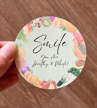 Motivational Health Sticker Positive Wellness Decal Self Care Laptop ...