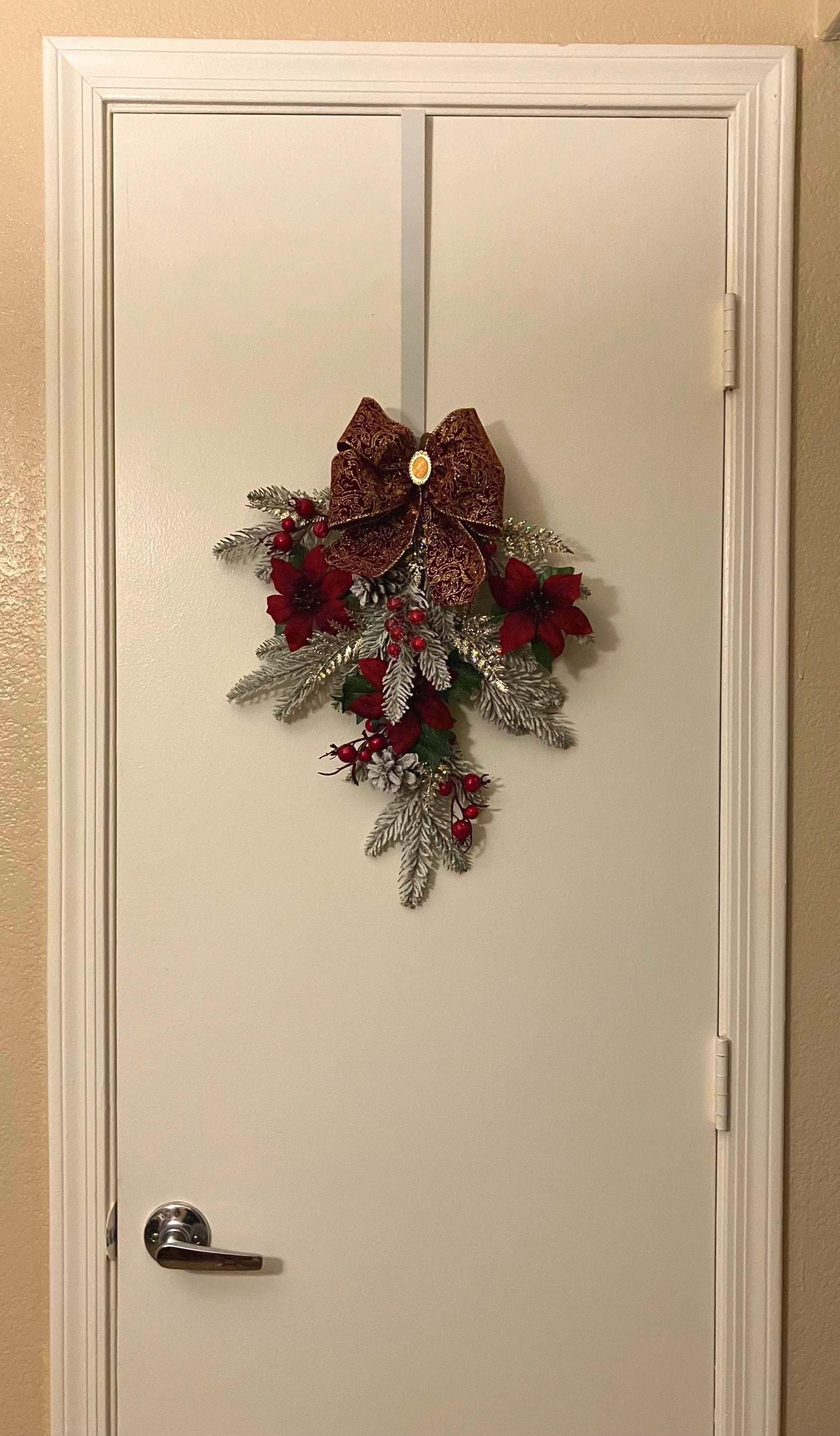 Christmas Swag Holiday Swag Victorian Elegant Holiday Door Holiday…