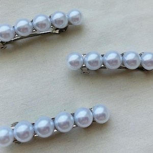 Hair clip pearl wedding hair clip pearl clip for hair accessories for hair girls pearl hair accessories bridal hair clip hair clip bridal